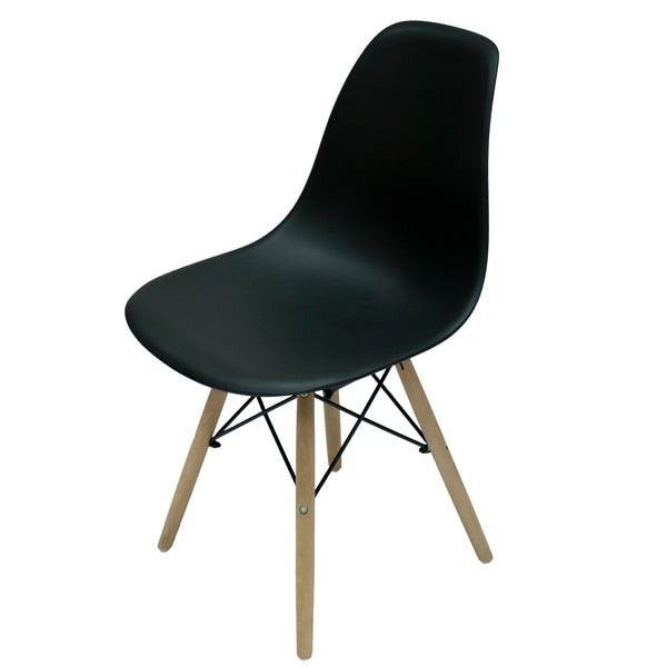 Стул Intarsio Eliot Бук Черный-0