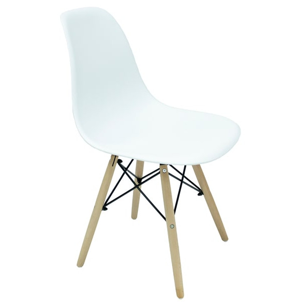 Стул Intarsio Eliot Бук Белый-0