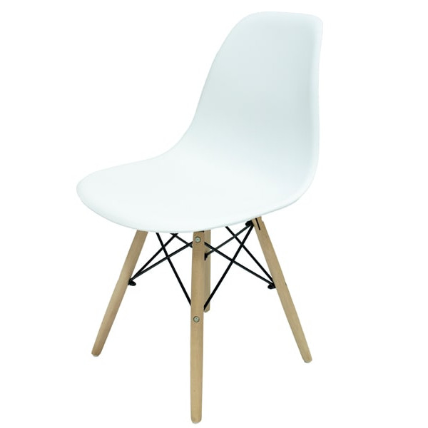 Стул Intarsio Eliot Бук Белый-1