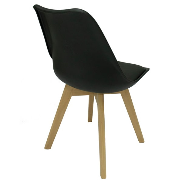 Стул Intarsio Kruz Бук Черный-2