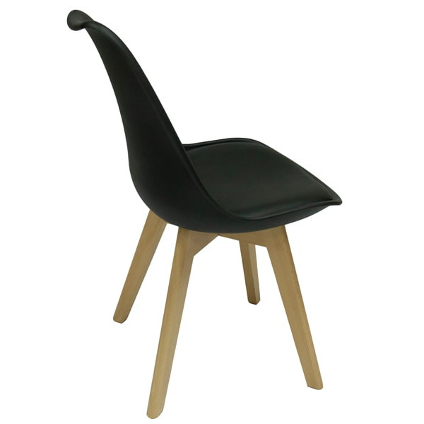 Стул Intarsio Kruz Бук Черный-3