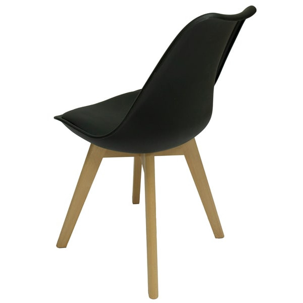 Стул Intarsio Kruz Бук Черный-4