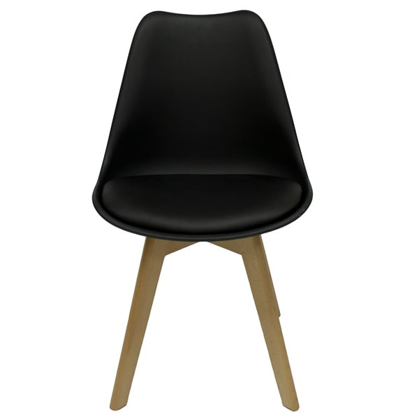 Стул Intarsio Kruz Бук Черный-1