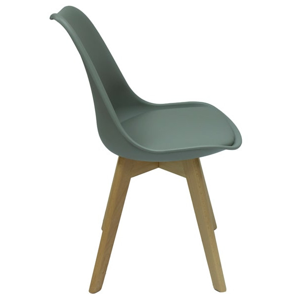 Стілець Intarsio Kruz Бук Темно-сірий-3