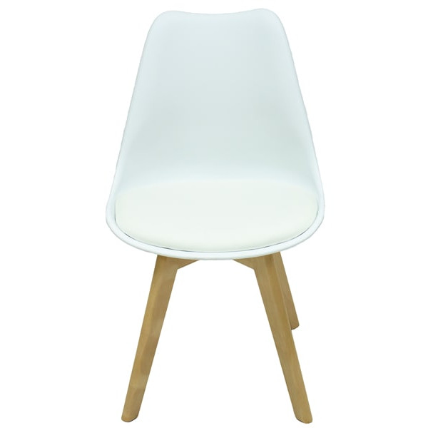 Стул Intarsio Kruz Бук Белый Стул Intarsio Kruz Бук Белый-3