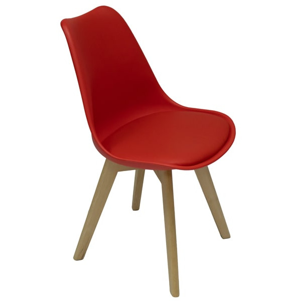 Стілець Intarsio Kruz Бук Червоний-0