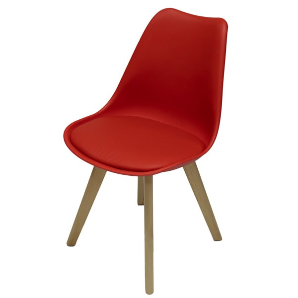 Стілець Intarsio Kruz Бук Червоний-1