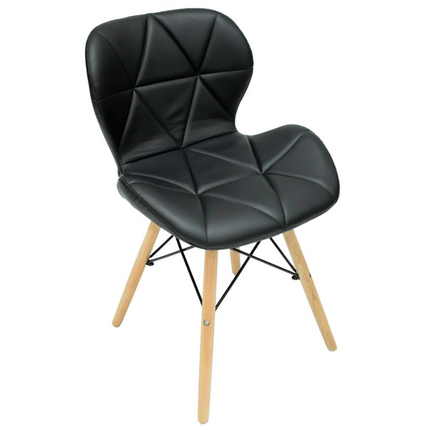 Стілець Intarsio Milano Бук Чорний-0