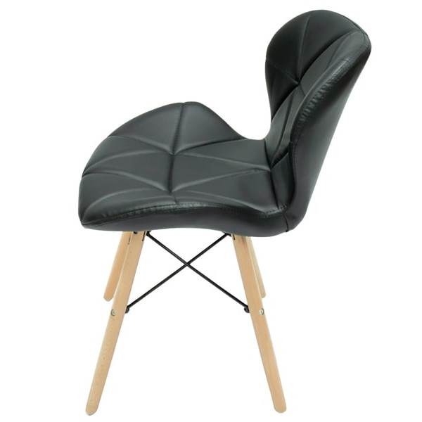 Стілець Intarsio Milano Бук Чорний-3