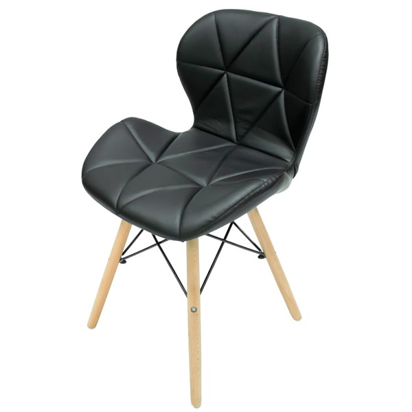 Стілець Intarsio Milano Бук Чорний-1