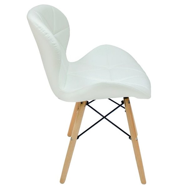 Стул Intarsio Milano Бук Белый-1