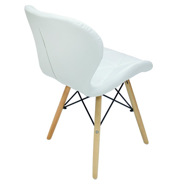 Стул Intarsio Milano Бук Белый-3