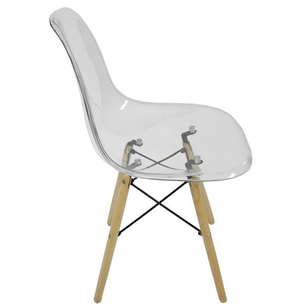 Стул Intarsio Nebbia Бук Белый-2