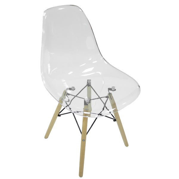 Стул Intarsio Nebbia Бук Белый-0