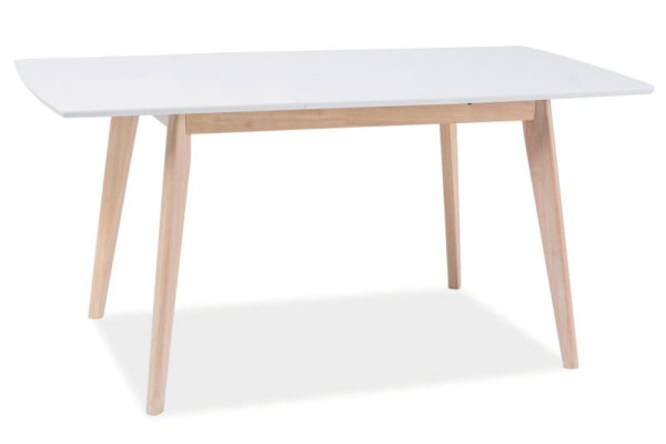 Обідній стіл Signal Combo II Білий/Дуб вибілений-0