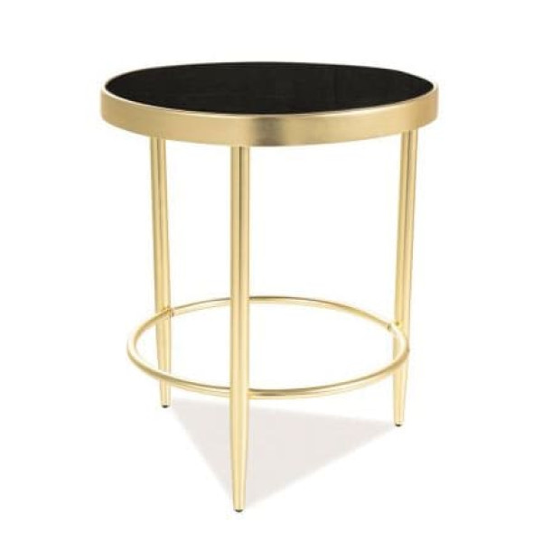 Журнальный стол Signal Mystic C Черный/Золотой-0