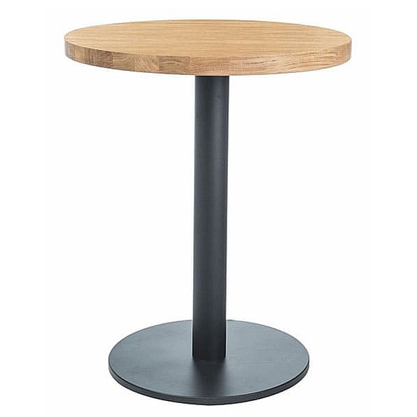 Обеденный стол Signal PURO II LAMINAT 80 Дуб/Черный Обеденный стол Signal PURO II LAMINAT 80 Дуб/Черный-0