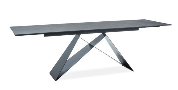 Стол раскладной обеденный Signal Westin I Черный Стол раскладной обеденный Signal Westin I Черный-0