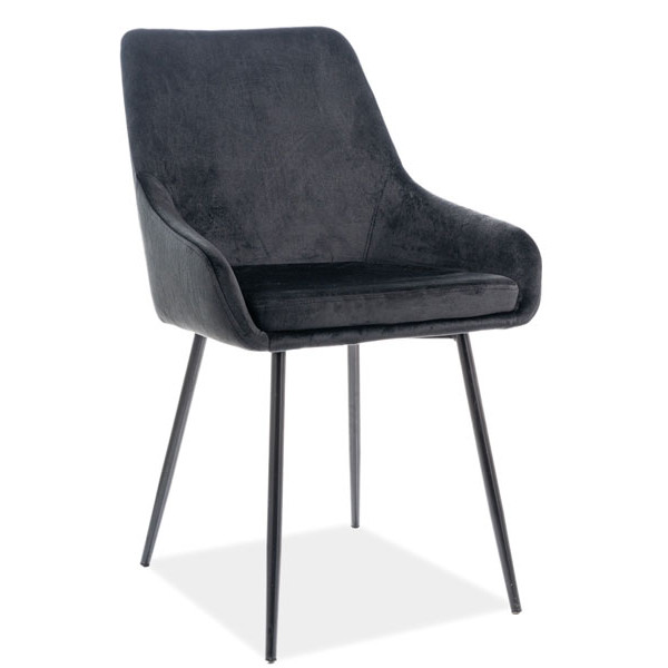 Стул Signal Albi Velvet Черный-0