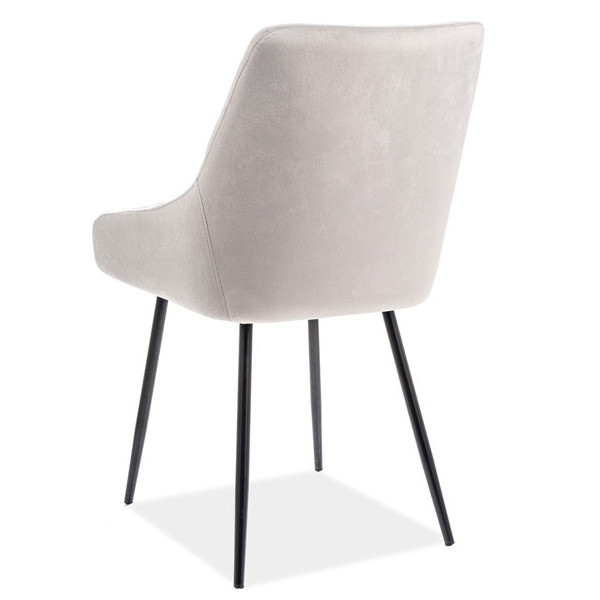 Стілець Signal Albi Velvet Світло-сірий-1