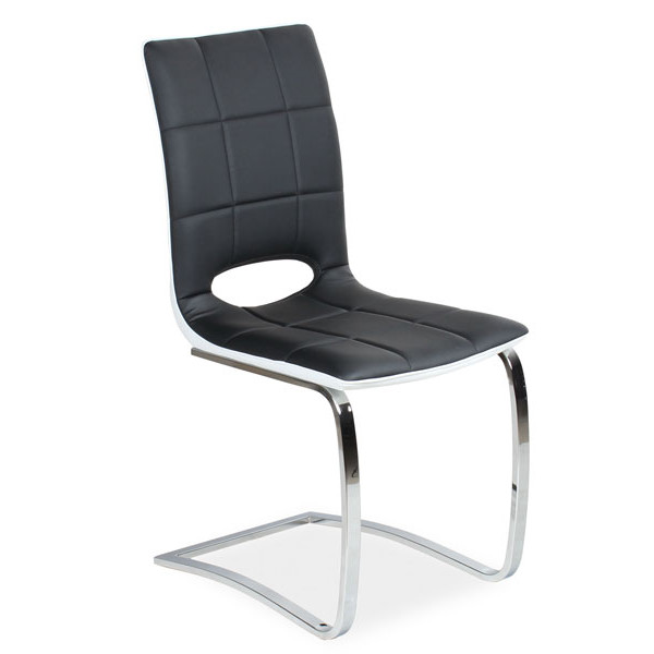 Стул Signal H-431 Черный-белый зворот-0