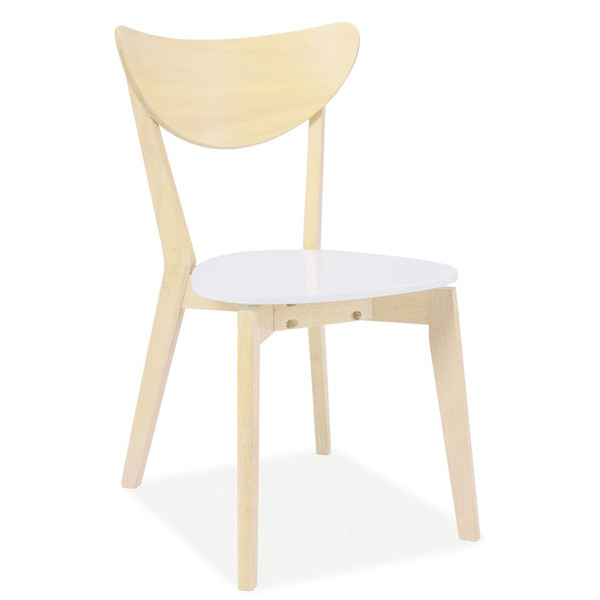 Стул Signal CD-19 Белый Дуб беленый Стул Signal CD-19 Белый Дуб беленый-0