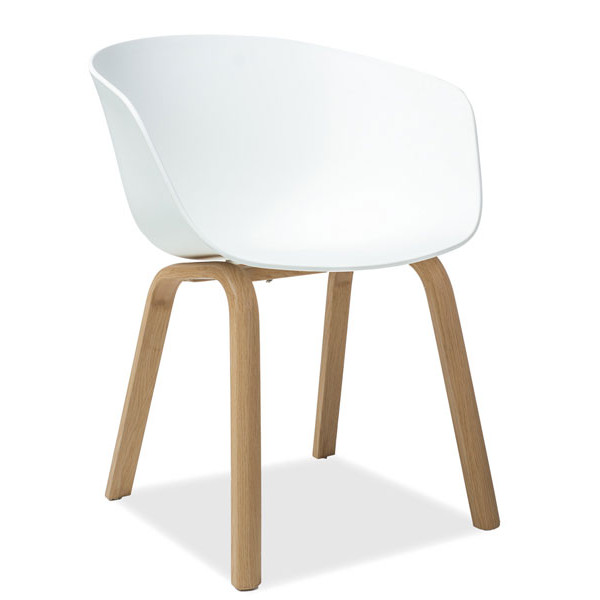 Стул Signal Ego Белый Стул Signal Ego Белый-0