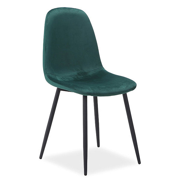 Стул Signal Fox Velvet Зеленый-Черный-0