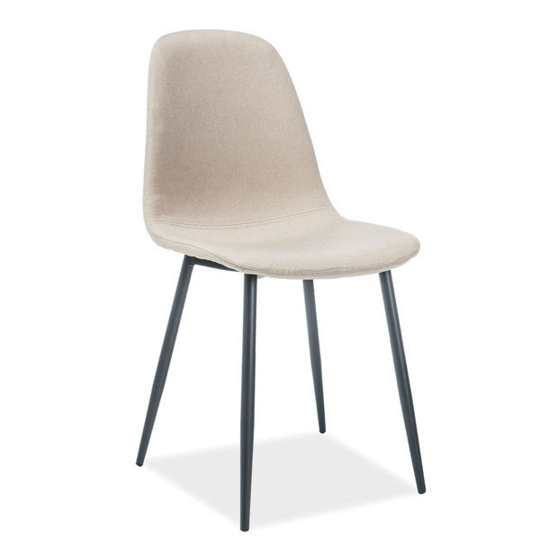 Стул Signal Fox Бежевый-Черный Стул Signal Fox Бежевый-Черный-0