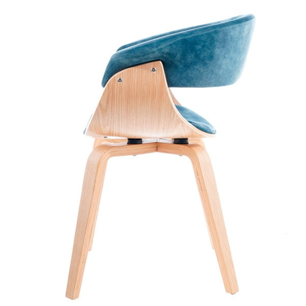 Стілець Signal Indiana Velvet Морський Дуб-1