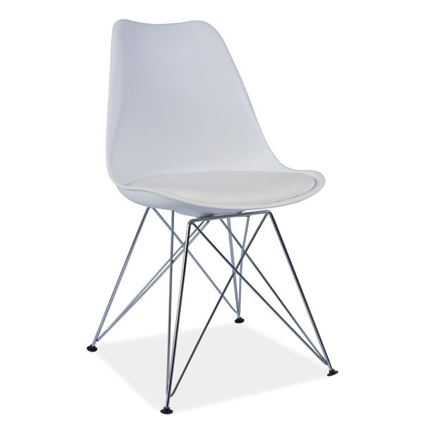 Стул Signal Tim Белый Стул Signal Tim Белый-0