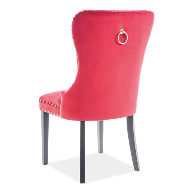 Стілець Signal August Velvet Бордовий-2