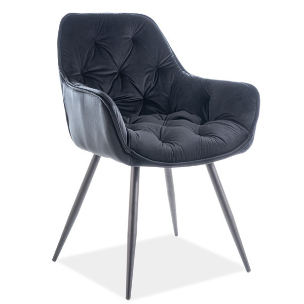 Кресло Signal Cherry Velvet Черный-0