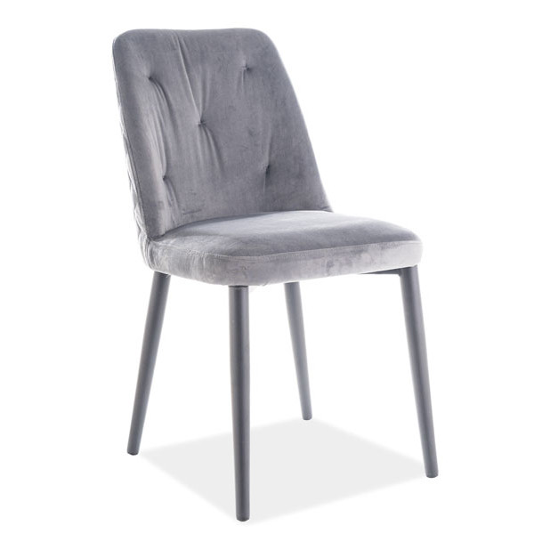 Стул Signal Duran Серый-Черный-0