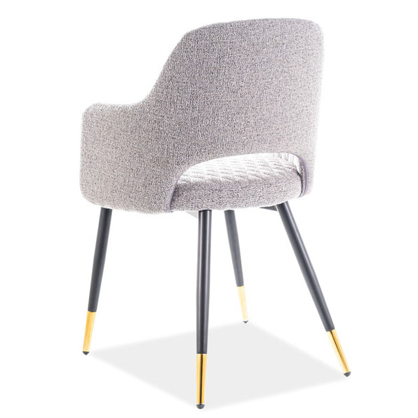 Стілець Signal Franco Сірий-Чорний Стілець Signal Franco Сірий-Чорний-1