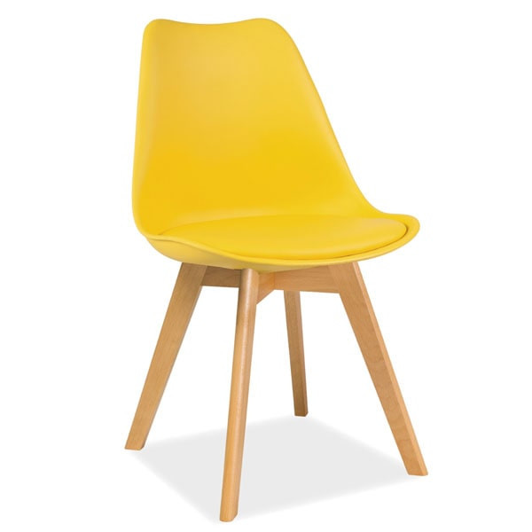 Стул Signal Kris Желтый Бук-0