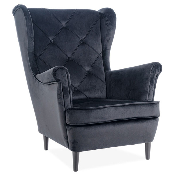 Кресло Signal Lady Velvet Серый-0