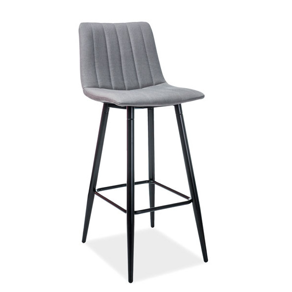 Барный стул Signal Alan H-1 Серый-черный-0