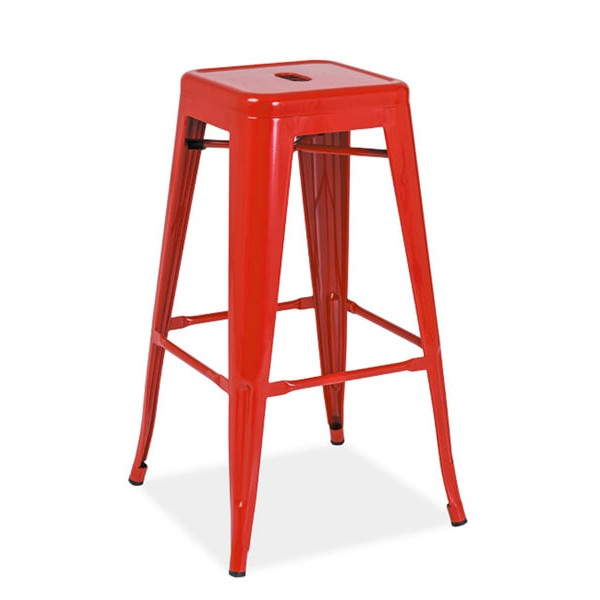 Барний стілець Signal Long Червоний-0