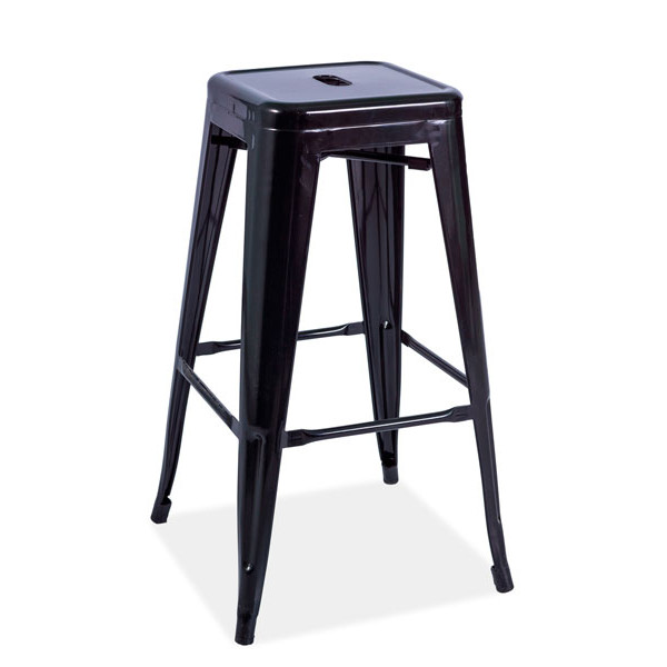 Барний стілець Signal Long Чорний-0