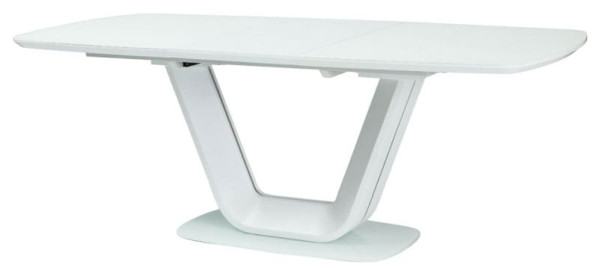 Стол раскладной обеденный Signal Armani Белый Стол раскладной обеденный Signal Armani Белый-0