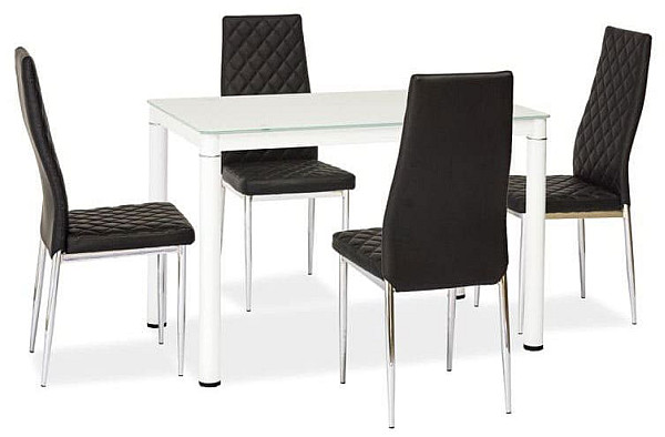 Обеденный стол Signal Galant 110x70 Белый Обеденный стол Signal Galant 110x70 Белый-0