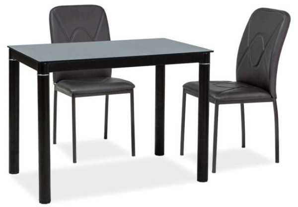 Обеденный стол Signal Galant Черный Обеденный стол Signal Galant Черный-0