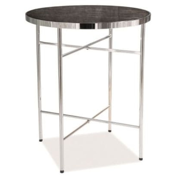 Журнальний стіл Signal Ibiza C Мрамор/Хром-0