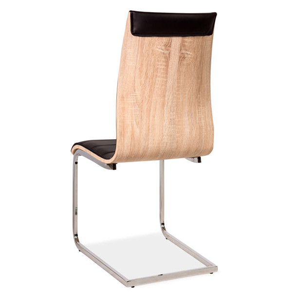 Стул Signal H-133 Черный-Дуб сонома-1