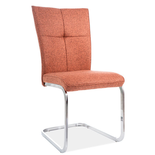 Стул Signal H-190 Кирпичный Хром Стул Signal H-190 Кирпичный Хром-0