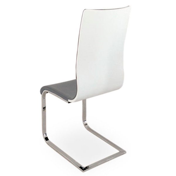 Стул Signal H-668 Серый-белый-1