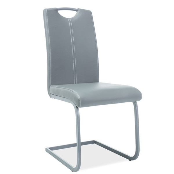 Стул Signal H-148 Серый-cерый Стул Signal H-148 Серый-cерый-0