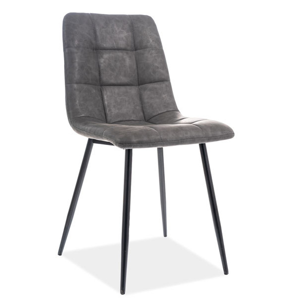 Стілець Signal Look Сірий-Чорний Стілець Signal Look Сірий-Чорний-0