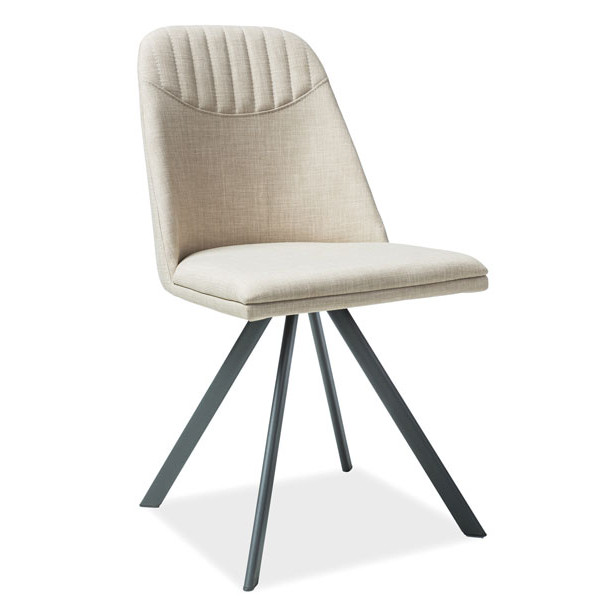 Стул Signal Milton Серый-бежевый Стул Signal Milton Серый-бежевый-0